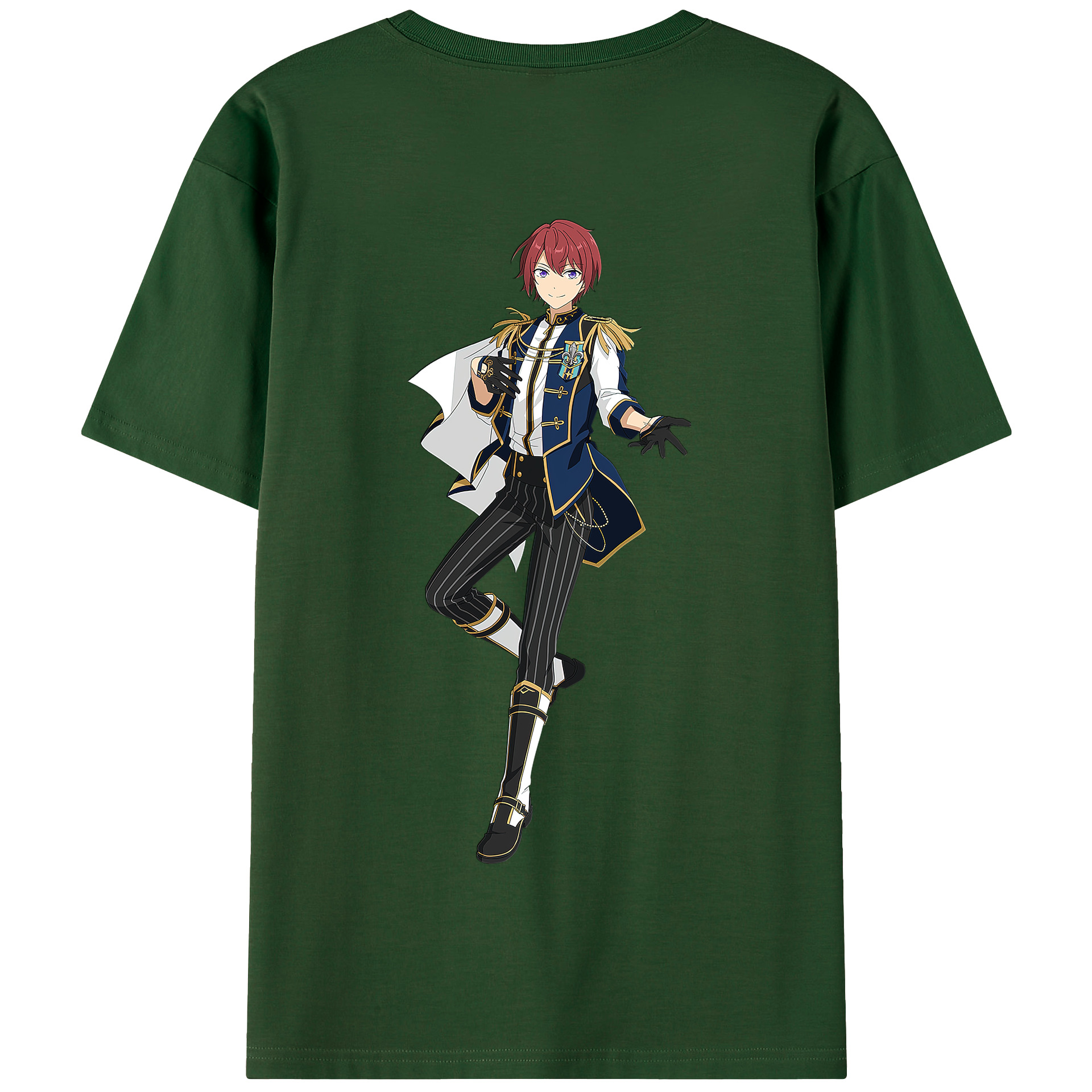 （画像用） あんさんぶるスターズ! Ensemble Stars 綿100％半袖Tシャツ（背面プリント）